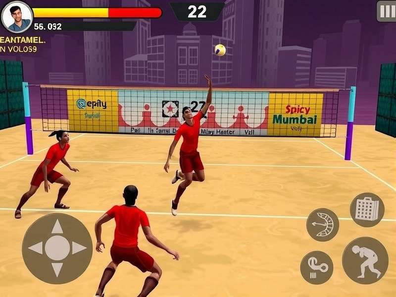 Spicy Mumbai Volley Gameplay Screenshot